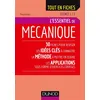 Image de L'essentiel de mécanique - Licence 1 / 2 L'essentiel en fiches - Pascal Lussiez - Dunod - broché - Scolaire / Universitaire