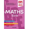Image de Concours Professeur des écoles - Mathématiques - Ecrit - CRPE 2023 - Master MEEF Ecrit / admissibilité 2023 - Madeleine Vaultrin-Pereira - Dunod - broché - Scolaire / Universitaire broché