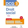 Image de DCG 3 - Droit social - Corrigés 2023-2024 - Jean-François Bocquillon - Dunod - broché - Scolaire / Universitaire broché