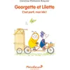 Image de Georgette et Lilette - Tome 2 C'est parti, mon kiki ! - Caroline Fontaine-Riquier - Ecole Des Loisirs - broché - Roman cadet