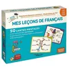 Image de Mes leçons de français CP, CE1, CE2 50 cartes mentales pour comprendre facilement la grammaire, l'orthographe, la conjugaison et le vocabulaire. 1 livret explicatif - Filf - Eyrolles - Boîte ou accessoire - Jeux livres objets