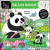 Image de Tableaux magiques - animaux mignons - + 4 feutres - Sandrine Lamour - Fleurus - Jeux livres objets (donnée non spécifiée)