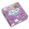 Image de Mes scoubidous arc-en-ciel fils + mousqueton + perles - Lucille Allirand - Fleurus - Coffret - Jeux livres objets Coffret