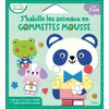 Image de J'habille les animaux en gommettes mousse - 7 adorables anima - Clémentine Dérodit - Fleurus - Document jeunesse (donnée non spécifiée)