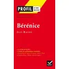 Image de Profil - Racine (Jean) : Bérénice Analyse littéraire de l'oeuvre - Joël Dubosclard - Hatier - Poche - Scolaire / Universitaire