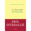 Image de La nostalgie de l'honneur Récit littéraire - Jean-René Van Der Plaetsen - Grasset - broché - Roman