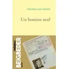 Image de Un homme seul - Frédéric Beigbeder - Grasset - broché - Roman