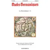 Image de Études germaniques - N°2/2018 Le Boréalisme 2 : 0 - Raphaëlle Jamet - Klincksieck - broché - Revue