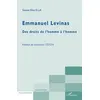 Image de Emmanuel Levinas Des droits de l'homme à l'homme - Elvis Steeve Ella - L'harmattan - broché - Essai