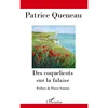 Image de Des coquelicots sur la falaise - Patrice Queneau - L'harmattan - broché - Poésie broché