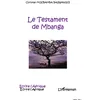Image de Le testament de Mbanga - Christian Moubamba Bagwangui - L'harmattan - broché - Roman broché