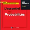 Image de L'essentiel des probabilités Méthodes expliquées avec cas d'application corrigés - Armelle Mathé - Gualino Eds - broché - Scolaire / Universitaire