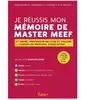 Image de Je réussis mon mémoire de Master MEEF 2nd Degré : professeur en lycée et collège - conseiller principal d'éducation - Alain Jaillet - Vuibert - broché - Scolaire / Universitaire broché