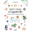 Image de Quatre saisons d'aquarelle 60 modèles pas à pas pour apprendre et progresser - Nolwenn Cabioch - Mango - relié - Guide relié