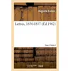 Image de Lettres, 1850-1857. Tome I. Partie 2 - Auguste Comte - Hachette Bnf - broché - Livre