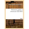 Image de Historiens, poètes et romanciers. Tome 1 - Alfred-Auguste Cuvillier-Fleury - Hachette Bnf - broché - Livre
