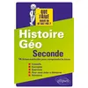 Image de Histoire-Géographie - Seconde - 14 fiches-méthodes pour comprendre le cours - Carine Lagreulet - Ellipses - broché - Scolaire / Universitaire broché