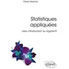 Image de Statistiques appliquées avec introduction au logiciel R - Olivier Marchal - Ellipses - broché - Scolaire / Universitaire