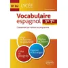 Image de Espagnol. Vocabulaire espagnol au Lycée. Lexique classé par notions au programme. Cycle terminal (1re et Terminale toutes séries) (LV1-LV2) (B1-B2) - Christian Bayeux - Ellipses - broché - Scolaire / Universitaire