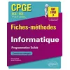 Image de Informatique - Programmation Scilab - CPGE ECS et ECE (1re et 2e années) - Fiches-méthodes et exercices corrigés Fiches, méthodes et exercices corrigés - Pierre Berlandi - Ellipses - broché - Scolaire / Universitaire