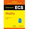 Image de Oraux corrigés et commentés de mathématiques   Concours ECS - Matthias Fegyveres - Ellipses - broché - Scolaire / Universitaire