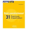Image de Droit constitutionnel - 31 exercices d'application - Frank Zerdoumi - Ellipses - broché - Scolaire / Universitaire