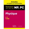 Image de Physique MP, PC. Annales corrigées et commentées 2019/2020/2021. Concours X/ENS - Renaud Pochet - Ellipses - broché - Scolaire / Universitaire broché