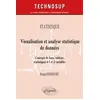 Image de Statistique - Visualisation et analyse statistique de données Concepts de base, tableur, statistiques à 1 et 2 variables - Renaud Seigneuric - Ellipses - broché - Scolaire / Universitaire broché
