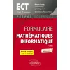 Image de Formulaire Mathématiques - Informatique - ECT 1re et 2e années - Programme 2022 - Sylvain Rondy - Ellipses - broché - Scolaire / Universitaire