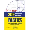 Image de 209 exercices corrigés de Maths - De la Terminale au supérieur Pour s'entraîner avant de débuter les études supérieures - Vincent Obaton - Ellipses - broché - Scolaire / Universitaire broché
