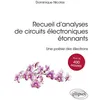 Image de Recueil d’analyses de circuits électroniques étonnants Une poésie des électrons - Dominique Nicolas - Ellipses - broché - Scolaire / Universitaire broché