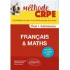 Image de Épreuve d'admission Français & Maths - CRPE - Sylvie Descourtieux - Ellipses - broché - Scolaire / Universitaire broché