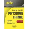 Image de Formulaire Lycée - Physique-chimie - Les 3 années en 1 clin d'oeil - Vincent Lesieux - Ellipses - broché - Scolaire / Universitaire
