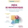 Image de Précis de Mathématiques - Tle Spécialité Cours rigoureux avec démonstrations et exercices corrigés - Chlomo Khalifa - Ellipses - broché - Scolaire / Universitaire broché