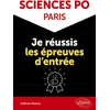 Image de Sciences Po Paris : je réussis les épreuves d'entrée - Maya Sullivan Munoz - Ellipses - broché - Scolaire / Universitaire broché