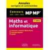 Image de Maths et informatique. MP-MP*. Annales corrigées et commentées. Concours 2021/2022/2023 - Abdellah Bechata - Ellipses - broché - Scolaire / Universitaire broché