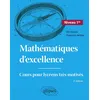 Image de Mathématiques d'excellence - Niveau 1re Cours pour lycéens très motivés - Éric Dubon - Ellipses - broché - Scolaire / Universitaire