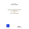 Image de Love's labour lost de Shakespeare Ou l'art de séduire - N° 1 - 2015 - Christian Gutleben - L'harmattan - broché - Etude