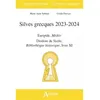 Image de Silves grecques 2023-2024 Euripide, Médée, Diodore de Sicile, Bibliothèque historique, livre XI - Marie-Anne Sabiani - Atlande Eds - broché - Scolaire / Universitaire broché