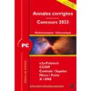 Image de Annales corrigées des problèmes posés aux Concours 2023   PC Mathématiques et Informatique Concours e3a CCINP Mines Centrale Polytechnique - William Aufort - H & K Eds - broché - Scolaire / Universitaire broché