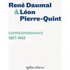 Image de Correspondance 1927-1942 - René Daumal - Ypsilon - broché - Lettres broché