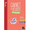 Image de Mon carnet de réussite Français 2de/1re - Ed. 2022 - Carnet élève - Aurélie Buestel - Hatier - broché - Scolaire / Universitaire broché