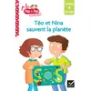Image de Téo et Nina sauvent la planète - CP-CE1 niveau 4 - Marie-Hélène Van Tilbeurgh - Hatier - broché - Scolaire / Universitaire broché