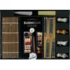 Image de Coffret Sushi Bar 4 figurines + 4 baguettes = 1 couteau - Collectif - Marabout - Coffret - Jeux livres objets Coffret