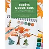 Image de Forêts et sous-bois à l'aquarelle - Anne-Claire Duval-Dumas - Marabout - broché - Livre-jeu broché