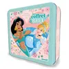 Image de Disney Princesses - Coffret métal Disney - Mon coffret bijoux - 16 portraits de princesses, des stickers pailletés, des strass, des tattoos-bijoux, 6 crayons - Collectif - Hemma - Coffret - Jeux livres objets Coffret