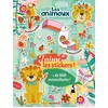 Image de J'aime les stickers - Les animaux - + de 500 autocollants - Des stickers à colorier - Des stickers pailletés - Collectif - Hemma - broché - Document jeunesse broché