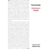 Image de Rosshalde - Hermann Hesse - Calmann-Levy - broché - Roman