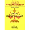 Image de Réussir les épreuves de droit. Lycée et BTS - Wilhem Damour - Ellipses - broché - Scolaire / Universitaire broché