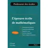 Image de L'épreuve écrite de mathématiques, 2e édition - Sabine Evrard - Ellipses - broché - Scolaire / Universitaire broché